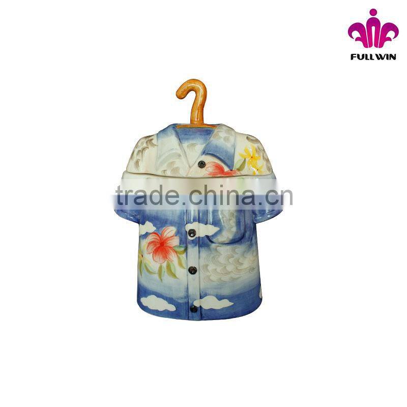 Colorful Ceramic Biscuit Jar For Home Decor