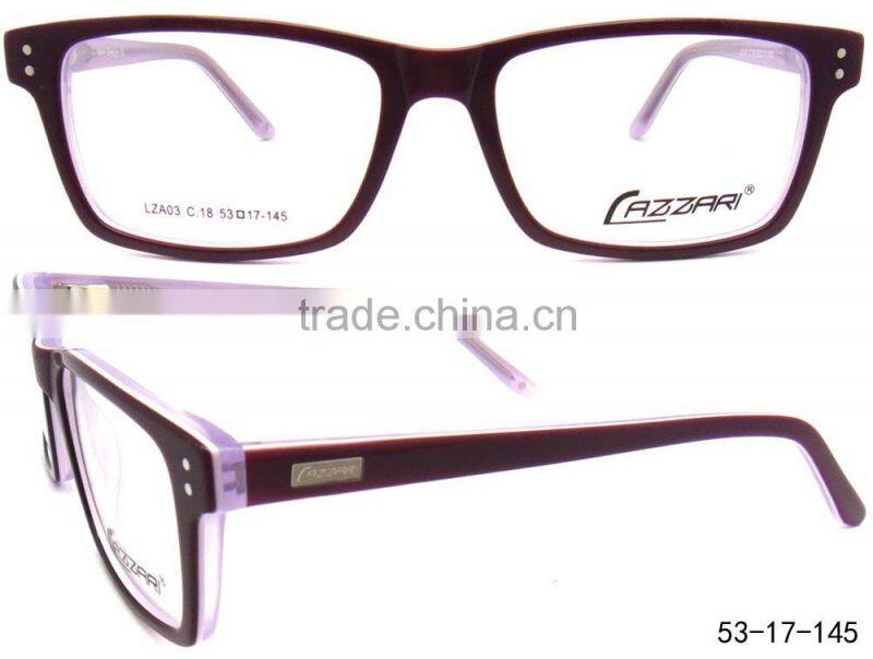 Nice design acetate eyewear optical frame can be buy on stock retail order Acetate optical frames