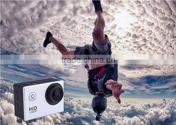 1.5 Inch LCD Screen 1080P Full HD 12M Pixel CMOS Sensor Waterproof Sports DV Camera
