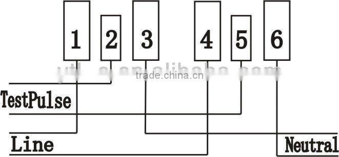 Single phase electric meter