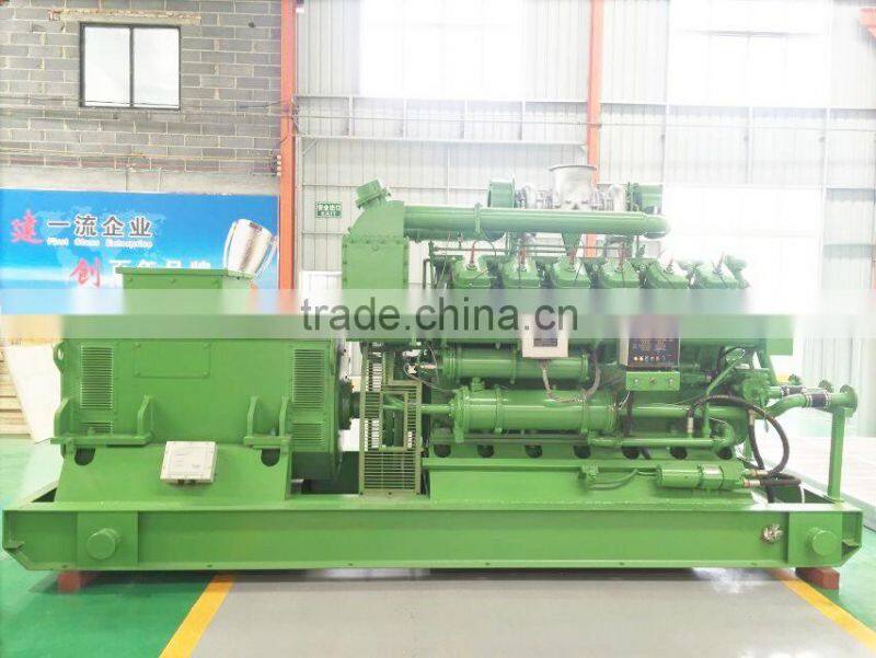500KW coal bed gas generator for continuous work