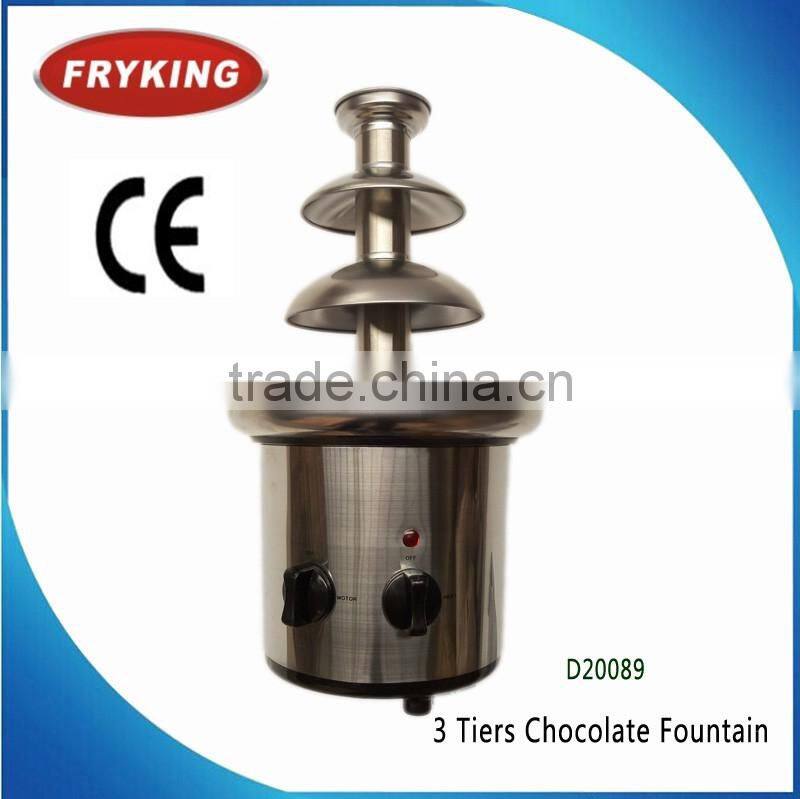3 Tiers Mini Chocolate Fountain For Party