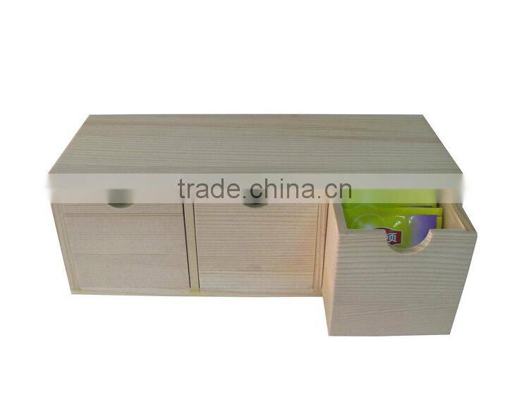 Wooden tea bags box wholesale (WT-1404)