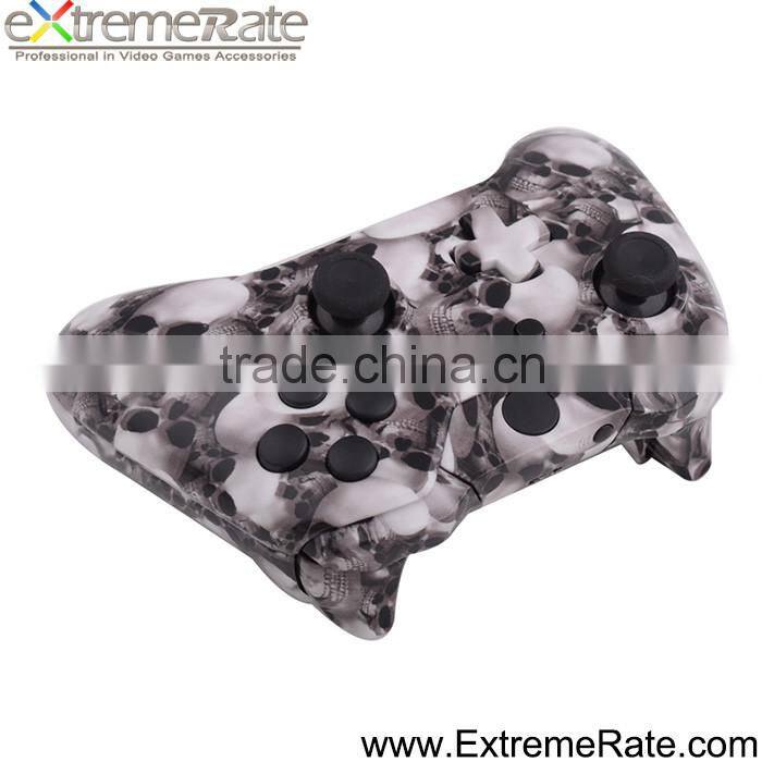 White skull full housing shell cover for Xbox One case