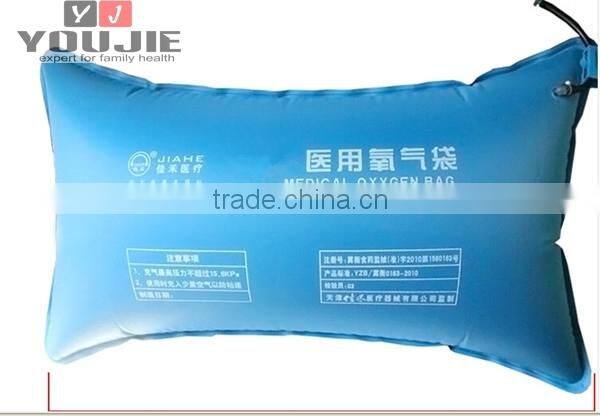 PVC material Medical Non-Poisonous inflatable Oxygen Bag breathing bag