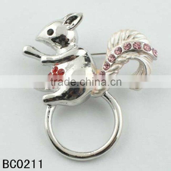 2013 Fashion Bangjin Handmade Squirrel Brooch