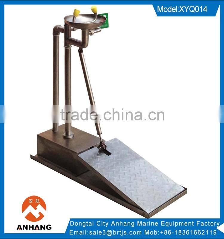 lab fitting stainless steel emergency showereye wash station