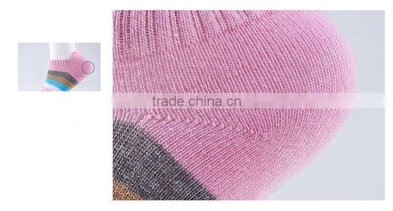 Colorful Stripe Five Toe socks