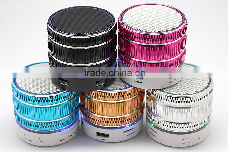 Led light bluetooth speaker,mini bluetooth speaker,bluetooth portable speaker with usb port