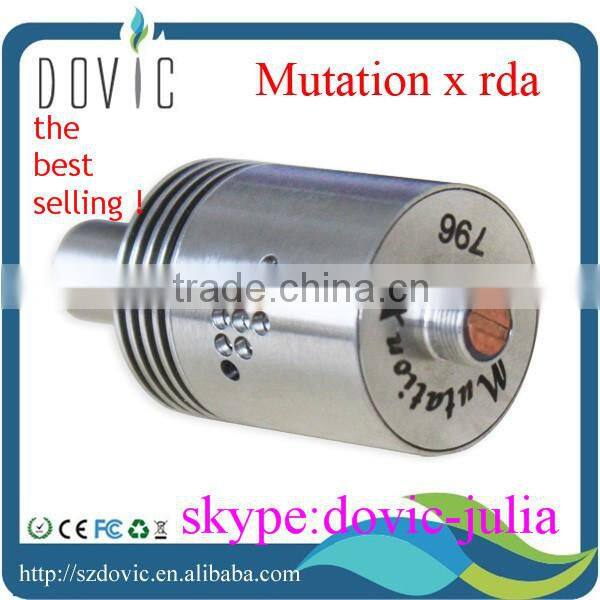 wholesale 28.5mm atomizer 26650 mutation x1 rda atomizer clone in high quality