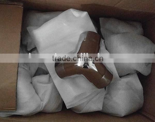 stainless steel handrail elbow bracket end-cap support flange