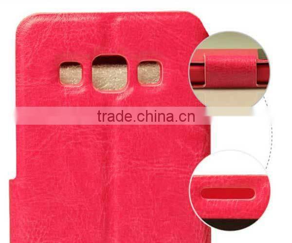 Luxury PU leather case for Sony Xperia Z3,Magnetic Flip cover for sony ,view window case for sony