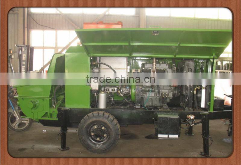 10m3 small concrete pump, portable concrete pump for concrete batching plant