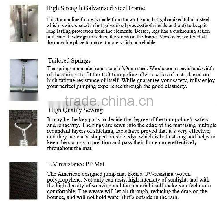 gymnastics trampoline, ZY-TR511	gymnastics trampolines for sale