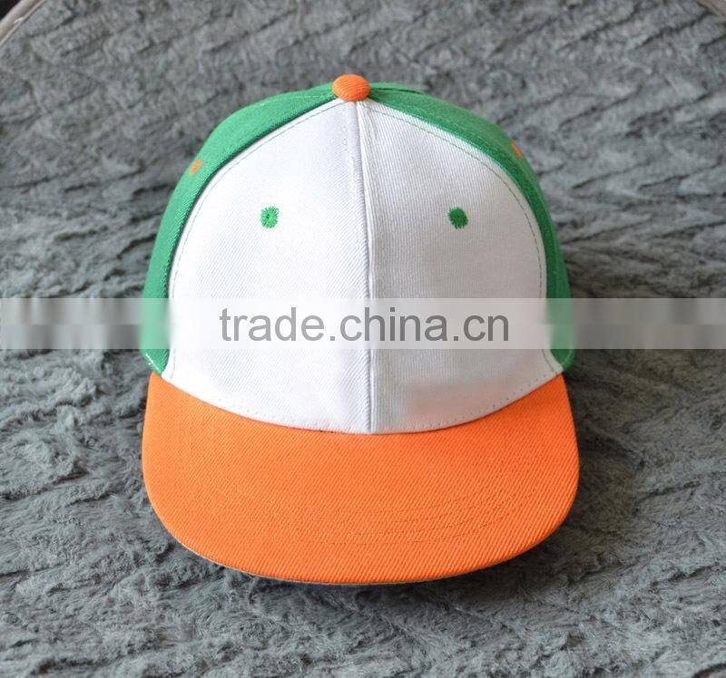 blank snapback baseball cap