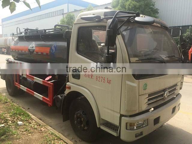 4x2 dongfeng 9000L chemical liquid tank truck dimensions