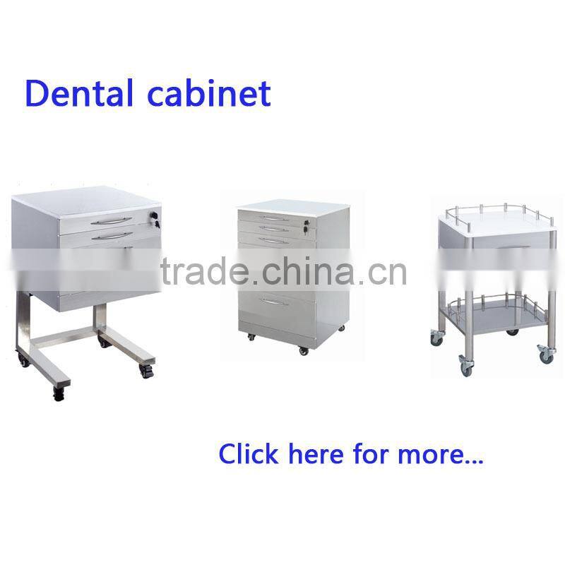 Used Mobile Stailess U- Shape Dental Cabinets