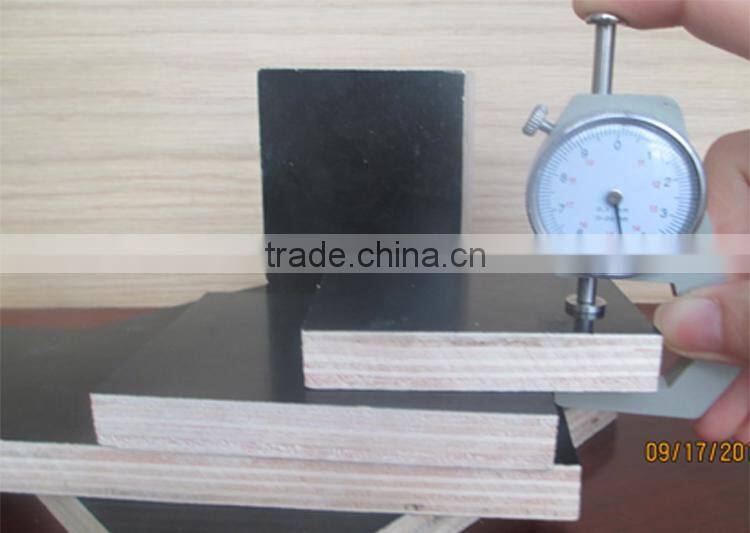 10mm 12mm15mm 18mm 20mm 25mm poplar sheet Black or Brown construction formwork materials from plywood factory