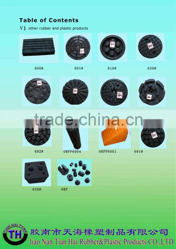 4x1inch flat free rubber tire with smooth tread for material handling equipment