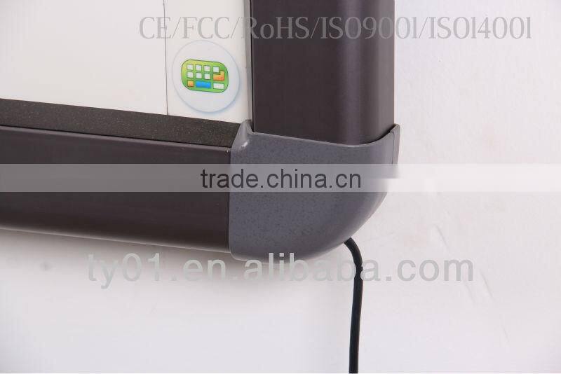 infrared interactive whiteboard with intelligent pen tray