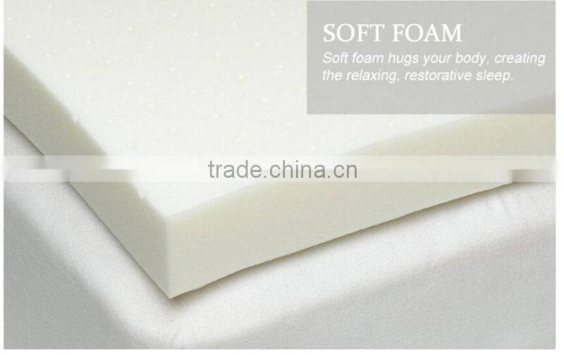 High density Memory foam mattress Rolled packing