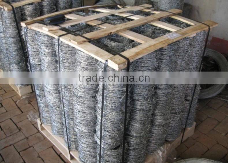 Double Stranded and Single Stranded Galvanized Barbed Wire