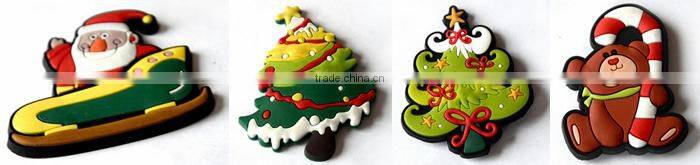 Christmas Santa Claus Cute Silicon Fridge Magnets