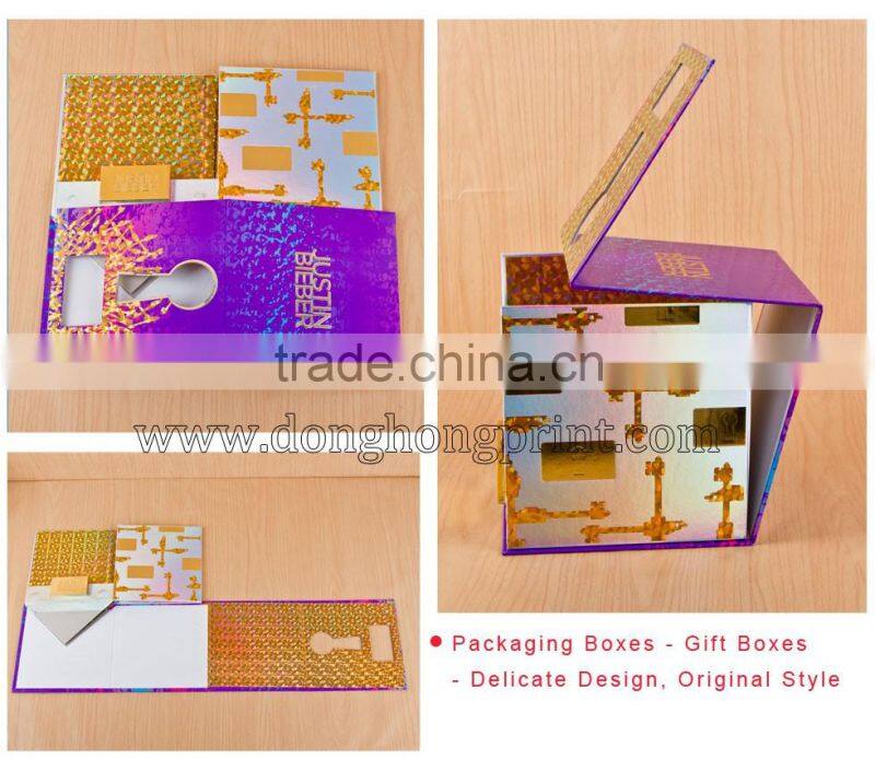 New design folding gift box for hot sale