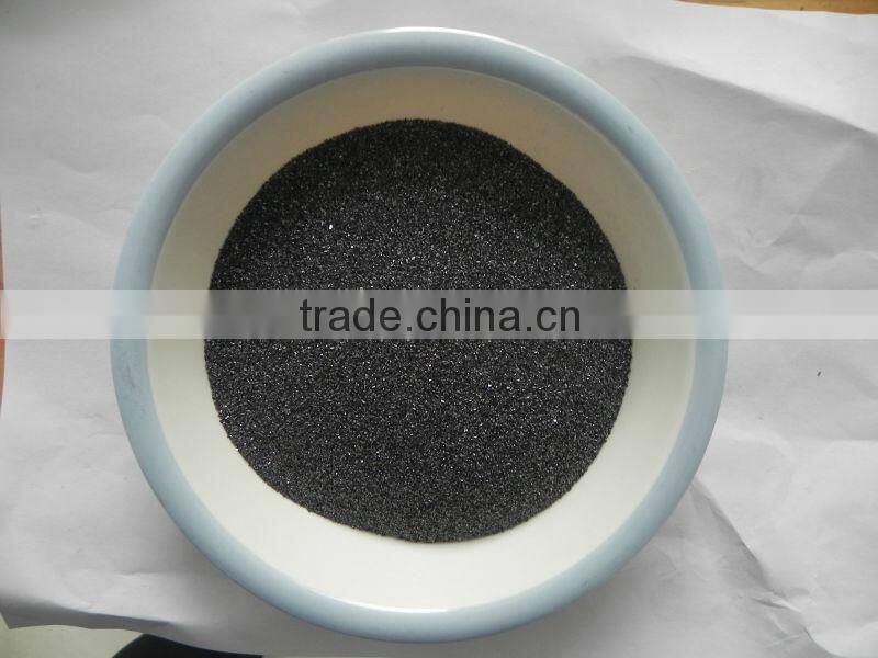 98.5%min black silicon carbide/carborundum for abraive/refractory/steelmaking