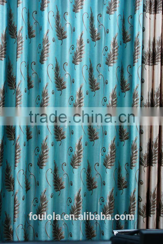 100 percent polyester yarn dyed curtain fabric blackout fabric blackout curtain fabric