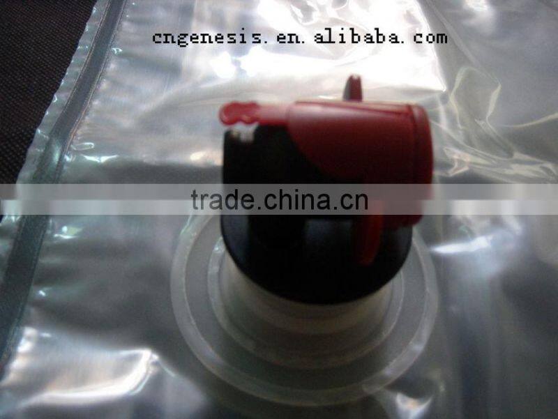 reusable pouch with valve /plastic bag in box