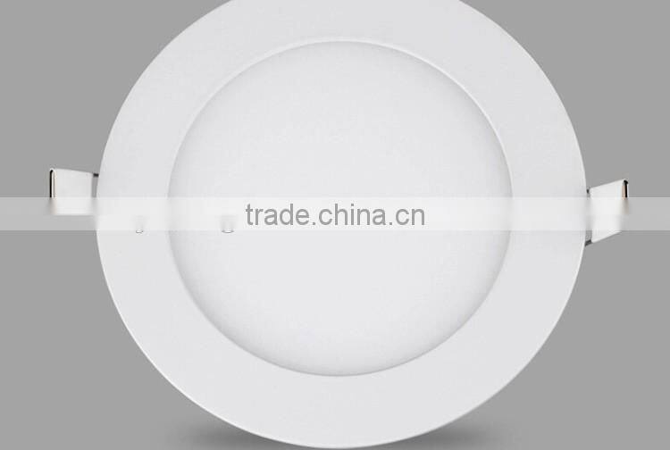 Round led panel light 3w4w6w9w12w15w18w24w Concealed panel light
