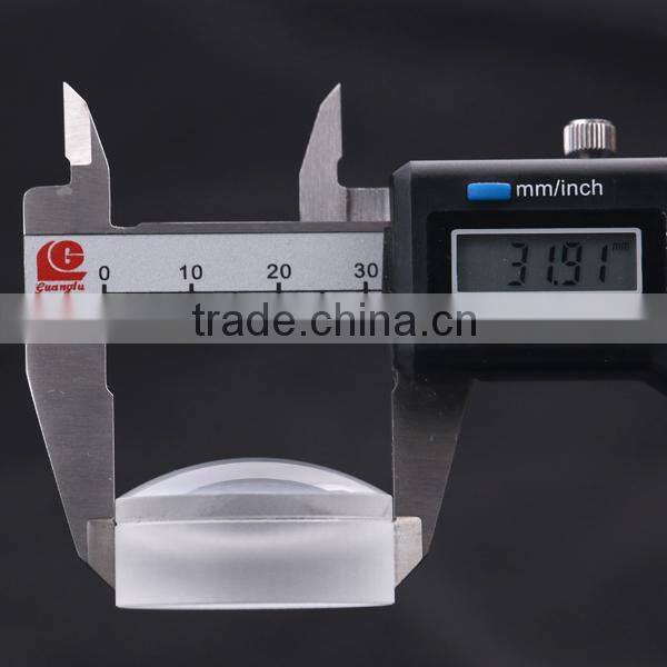 BIJIA Acrylic Google Cardboard Biconvex Lens with 34mm Diameter and 45mm Focal Length for Google Cardboard VR