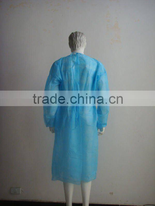 DISPOSABLE LAMINATED SURGICAL GOWN