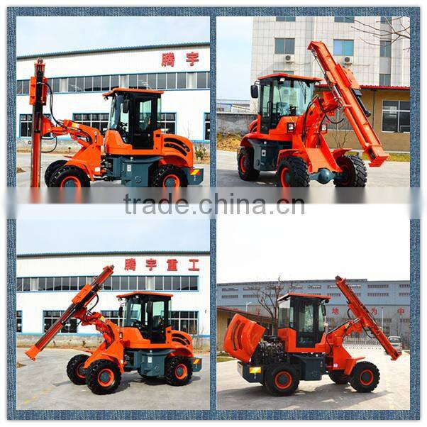 Cheap ground screw driver machine made in China, earth drilling equipment for sale