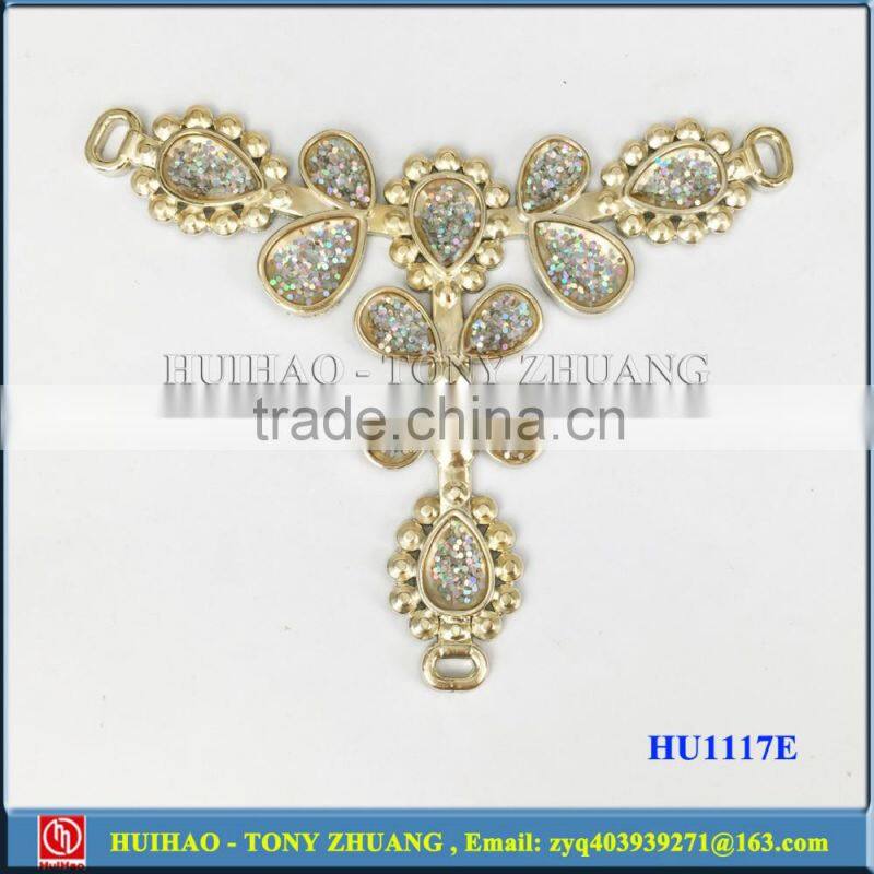 Good quality TPU shoe clip chain for sandal decoration HU1117E