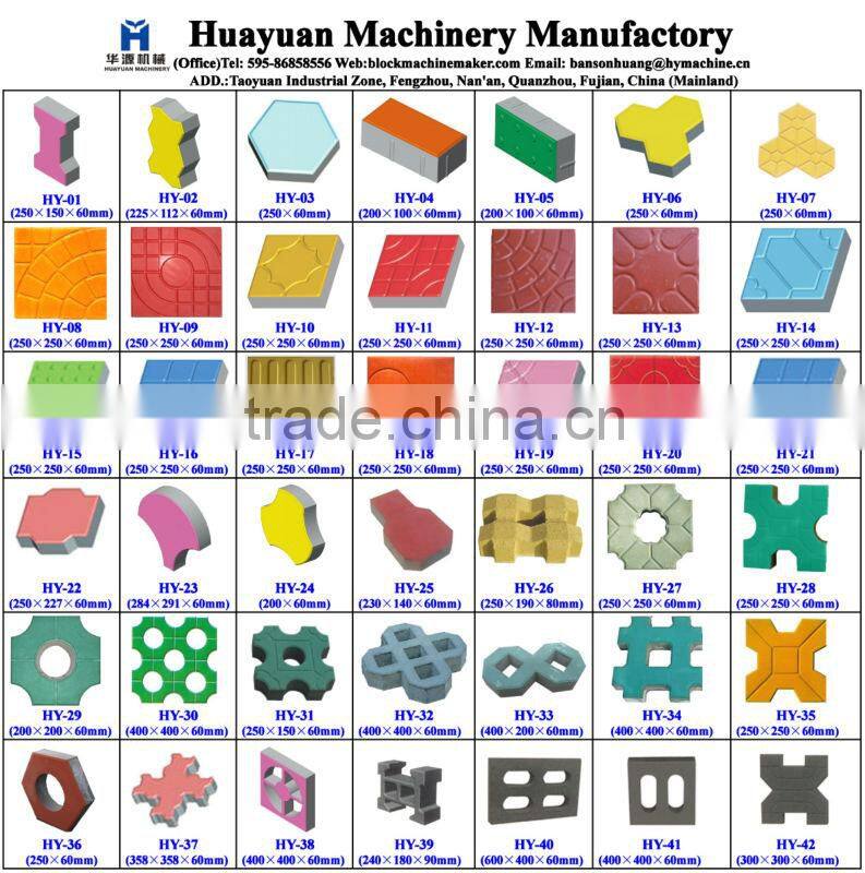 Full automatic cement brick making machine from china supplier