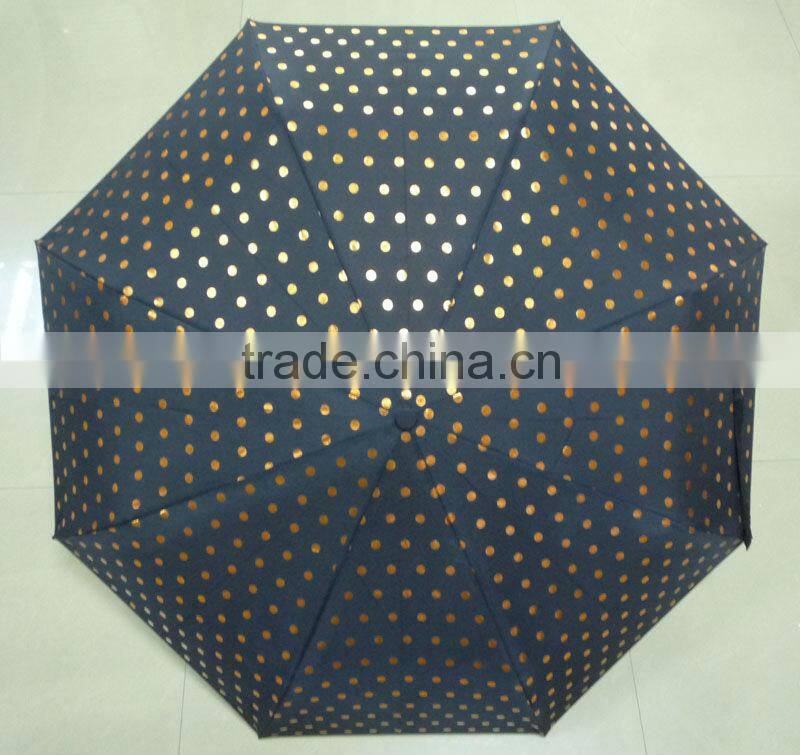 The Dual Umbrellas with Reflective Printing OKF67