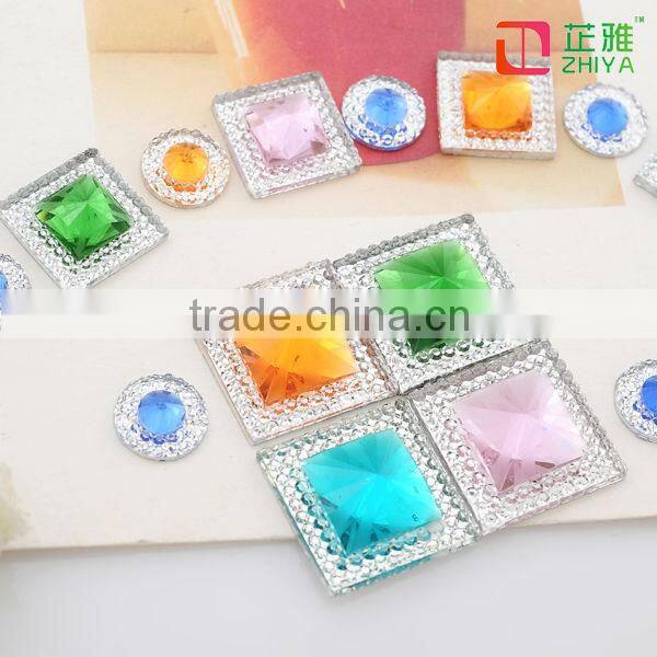 2014 fashion resin rhinestone beads jewelry accessory