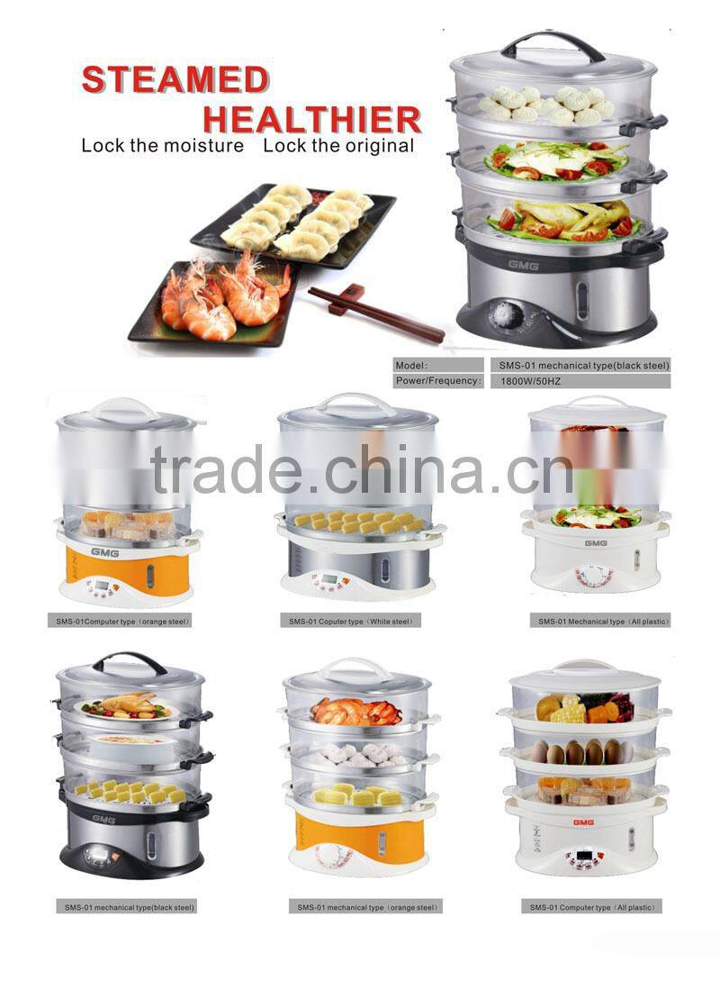 Large Digital Display, Atmospheric &5L/6L Multi Tastes Electronic High Pressure and Low Cooker (GMG)