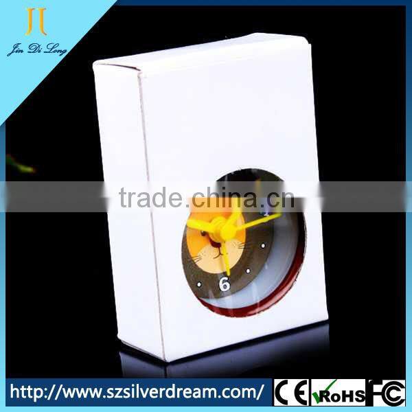 2014 China factory direct bedside cartoon kids digital alarm clock hands