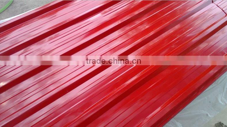 pre-painted corrugated steel sheet