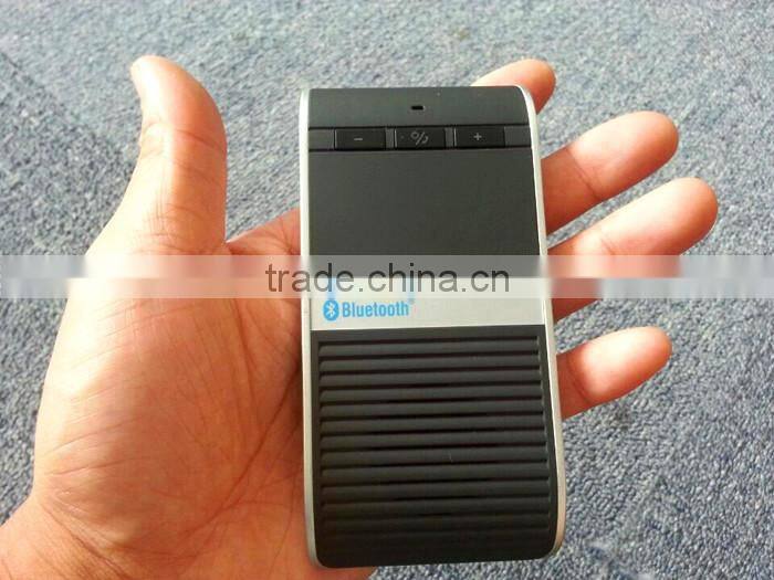 Solar charging bluetooth handfree car kit