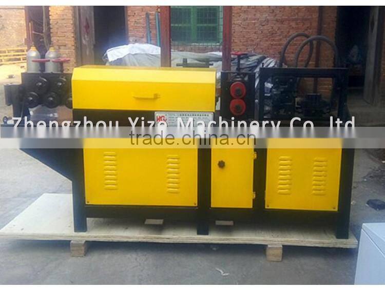 Steel bar straightening machine / reinforcement steel bar straightening and cutting machine