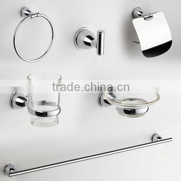 new design zinc chrome bathroom accessory set 5400