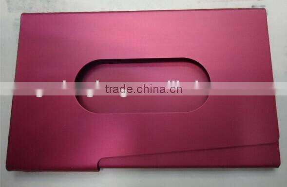 Fashionable promotion gift metal business card holder