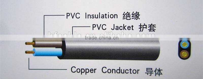 3 core PVC Insulated PVC Sheath electrical wire