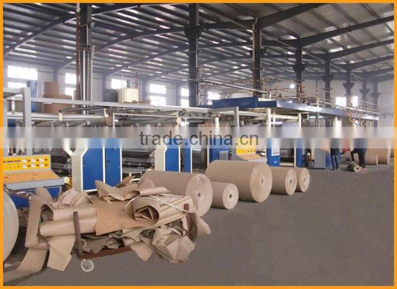 Semi automatic flat die cutting machine for producing cardboard carton box