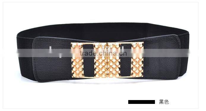 2014 Best fashion silver metal belt women fashion belt