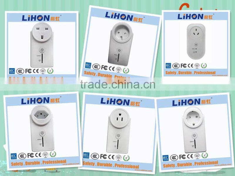 EU / US / UK / AU / CH / FR type plug 16A smart phone APP remote control wifi socket